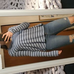Long sleeve striped tee